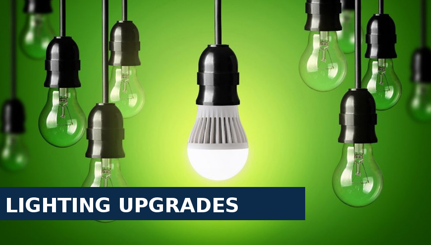 Lighting upgrades Thamesmead